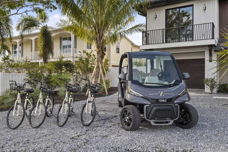 Bicycles and golf cart -Additional Amenities
