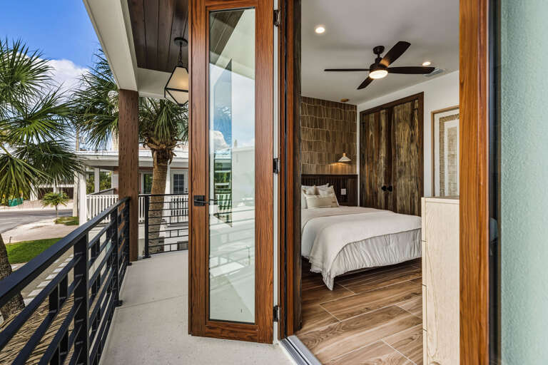 Primary Bedroom (3rd Floor), Private Balcony