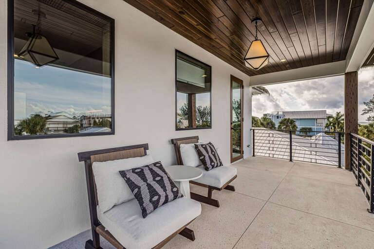 Private balcony