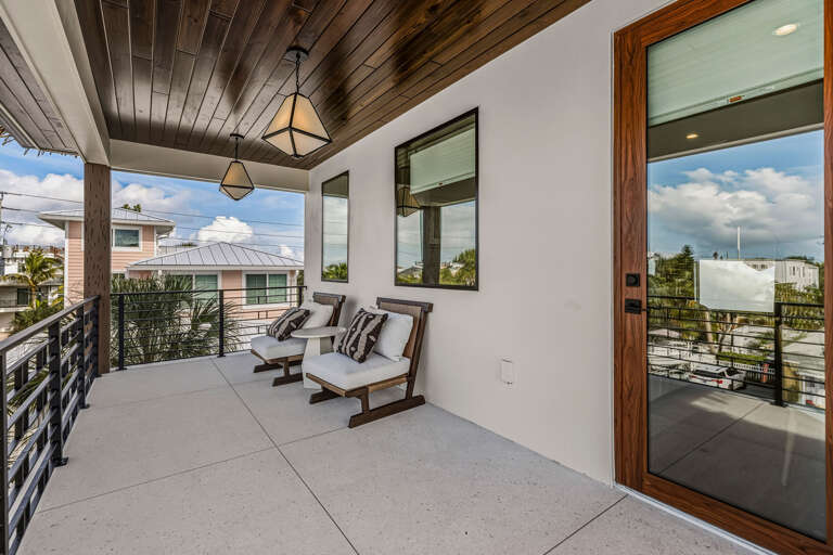 Private balcony