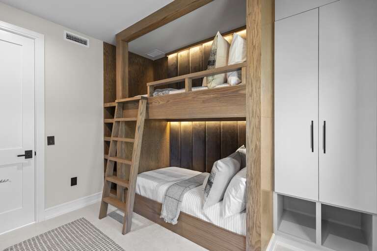 Fourth Bedroom, Full over Full bunk bed