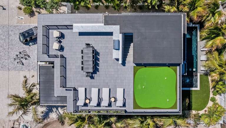 Home with private pool, spa, and rooftop deck