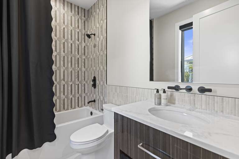 Fourth Bedroom, Ensuite bathroom with tub