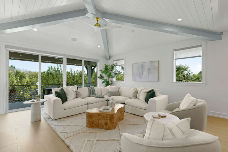 Living Area with Plush Seating