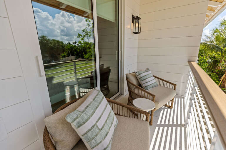Balcony with Seating