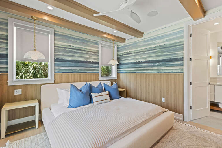 Primary Bedroom, King bed
