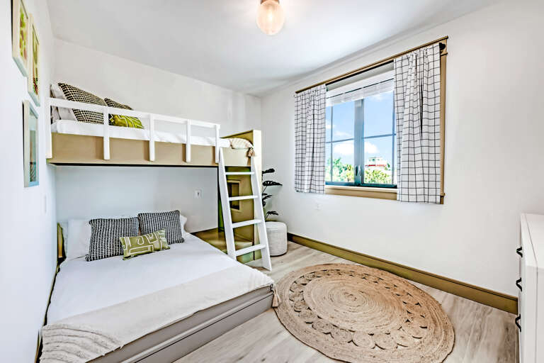 Fourth Bedroom - Twin/Full Bunk