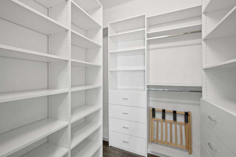 2nd floor master closet