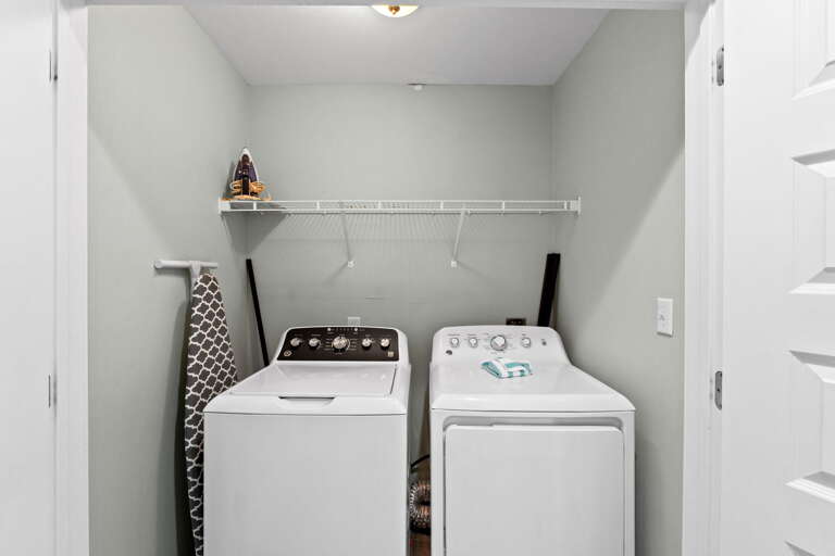 washer and dryer