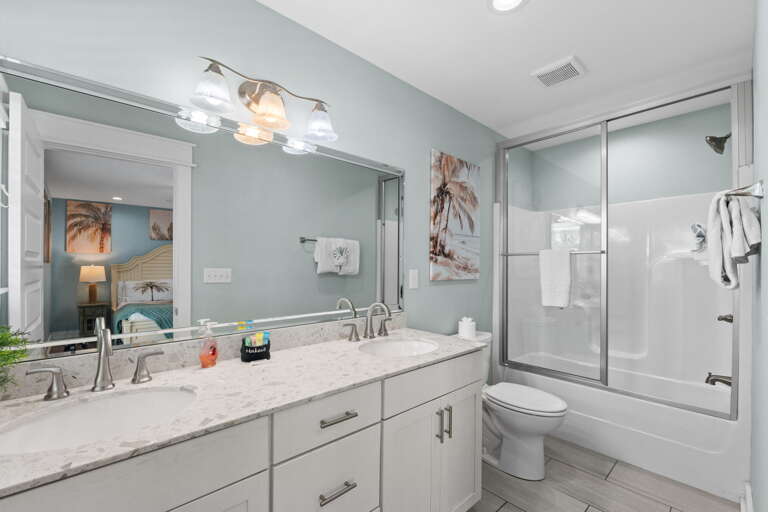 2nd floor master private bath