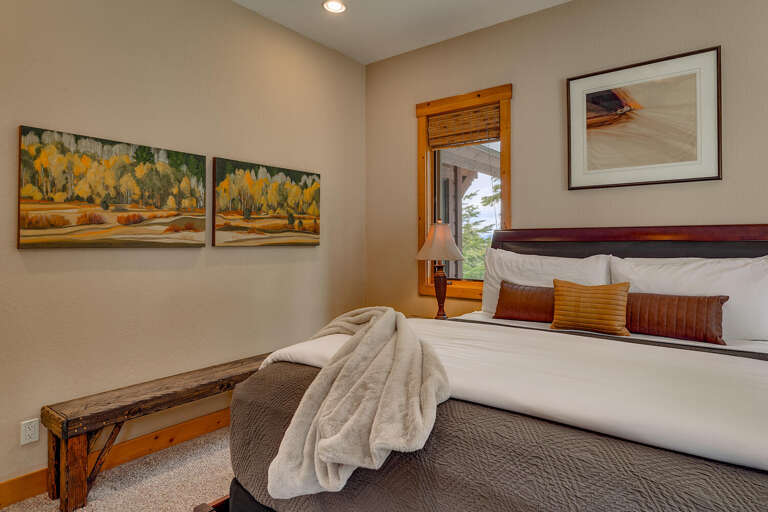 Bedroom #1 Primary Suite - King with Double Murphy Bed - Floor 1