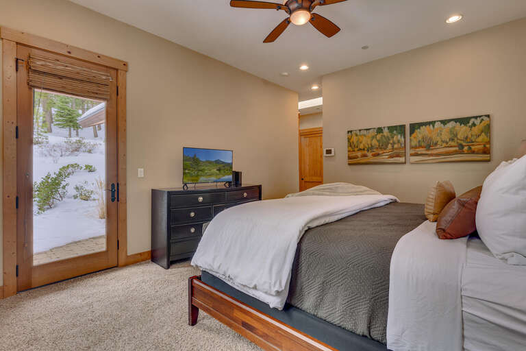 Bedroom #1 Primary Suite - King with Double Murphy Bed - Floor 1