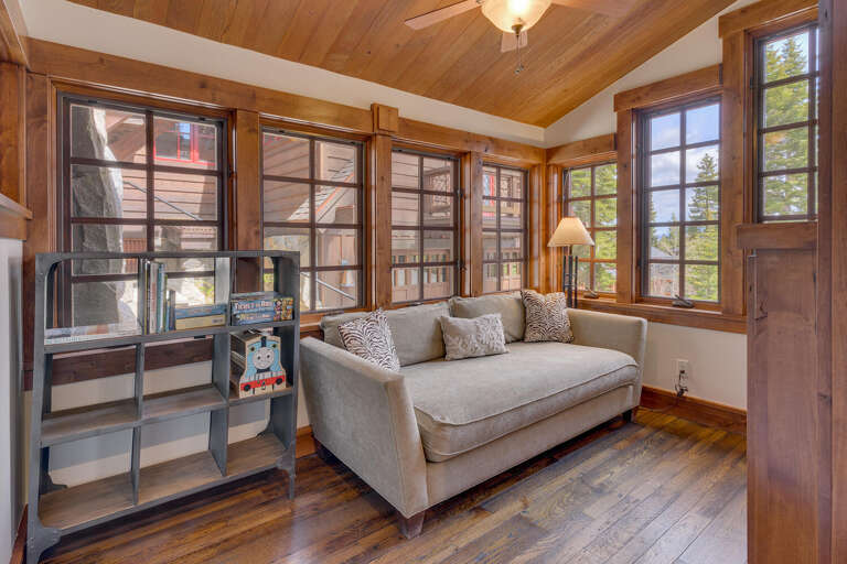 Double Sofa Bed in Downstairs Den - Floor 1, Entry Level
