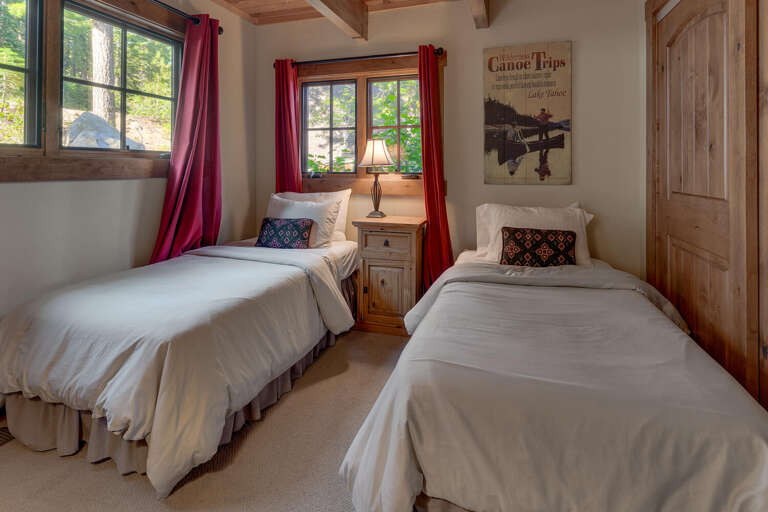 Bedroom #2 Two Twins - Floor 2