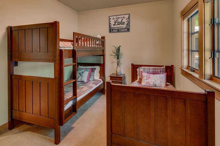 Bedroom #5 Twin / Twin Bunk Bed and Twin- Floor 1