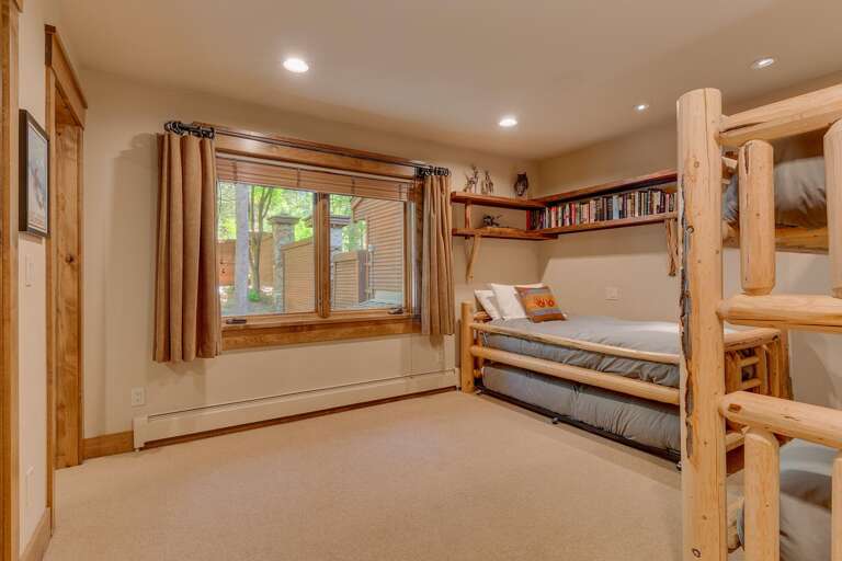 Bedroom #2 Bunk Room Suite with Twin / Twin Bunk Bed and Twin / Twin Trundle - Floor 1, Entry Level
