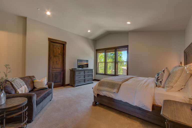 Bedroom #1 Primary Suite - King and Twin Sleeper Sofa - Floor 2
