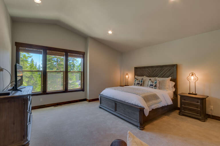 Bedroom #1 Primary Suite - King and Twin Sleeper Sofa - Floor 2