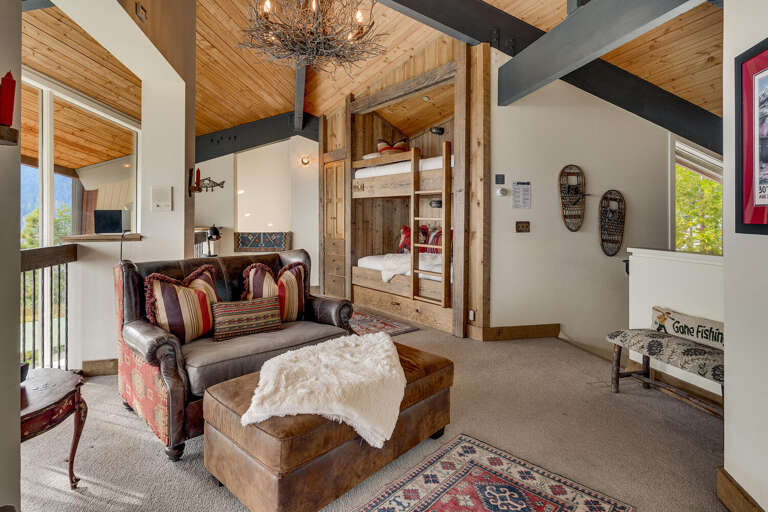 Additional Sleeping: Twin / Twin Bunk Bed with Trundle Suite - Floor 3, Open Loft