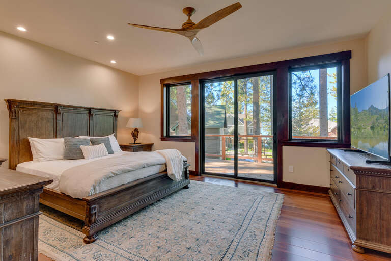 Bedroom #1 Primary Suite - King - Floor 2, Entry Level