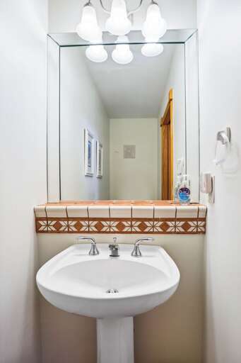 Bathroom 2 2024 - Half bath on landing between level 2 and level 3