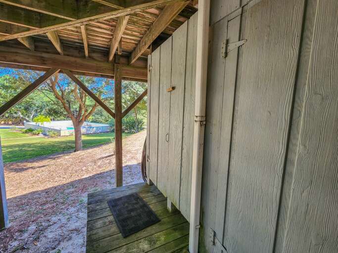 Outside Shower & Laundry 2022