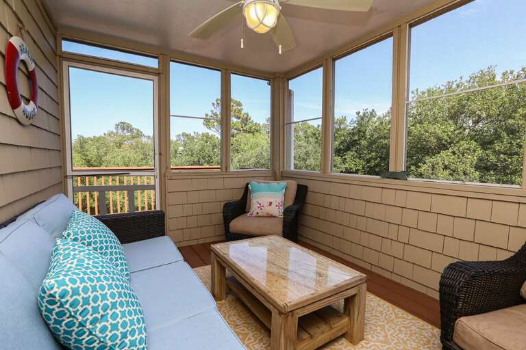 Screened Porch off of Kitchen 2024 - Level 3