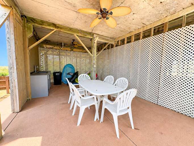 Covered Seating in Pool Area 2026