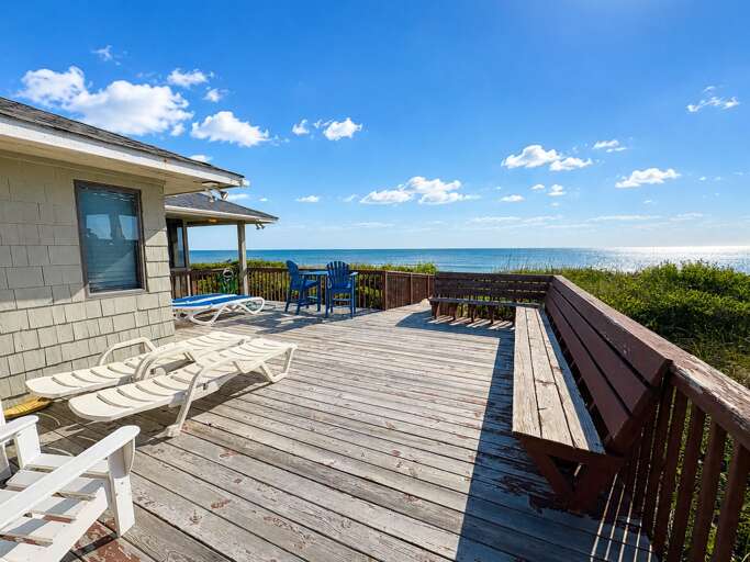Deck Views and Beach Access 2026
