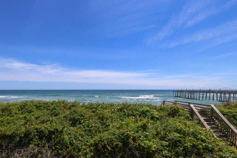 Covered Deck View 2021