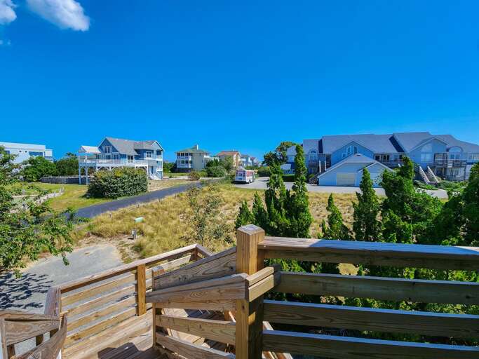 Stairs off of Screened in Porch 2023