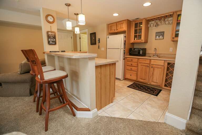 Lower level kitchen 2023