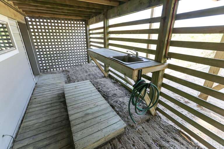 Fish cleaning station 2019