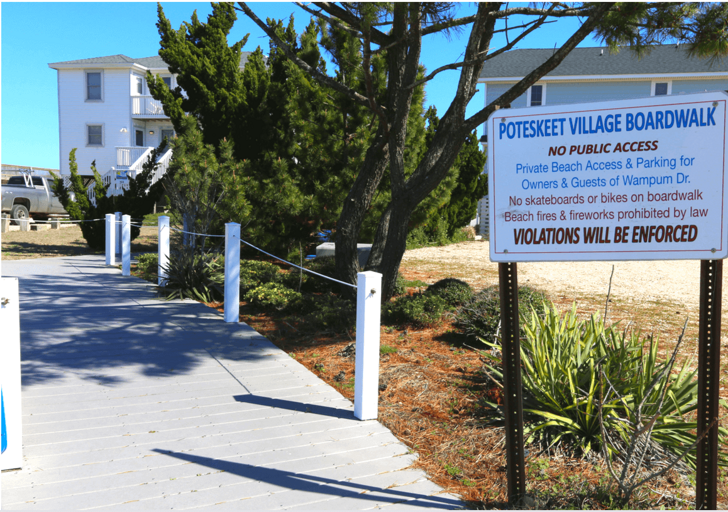Potesket Village Community Beach Access 2020