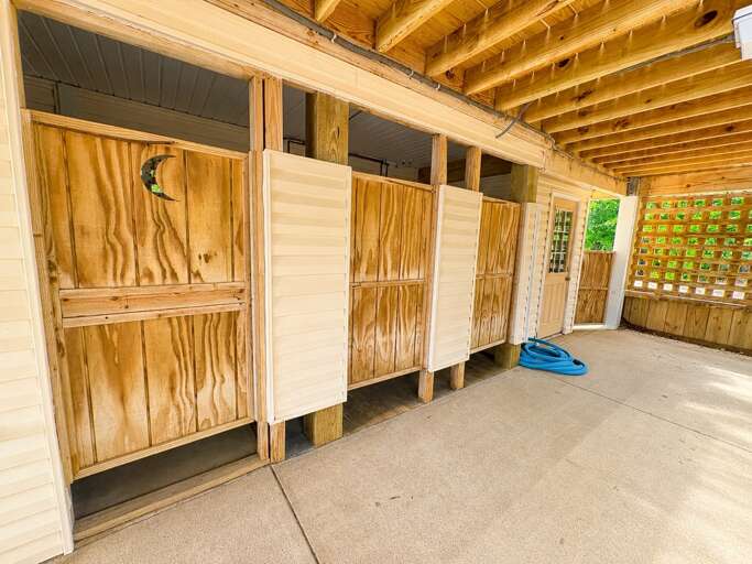 Outside Shower and Toilet 2026