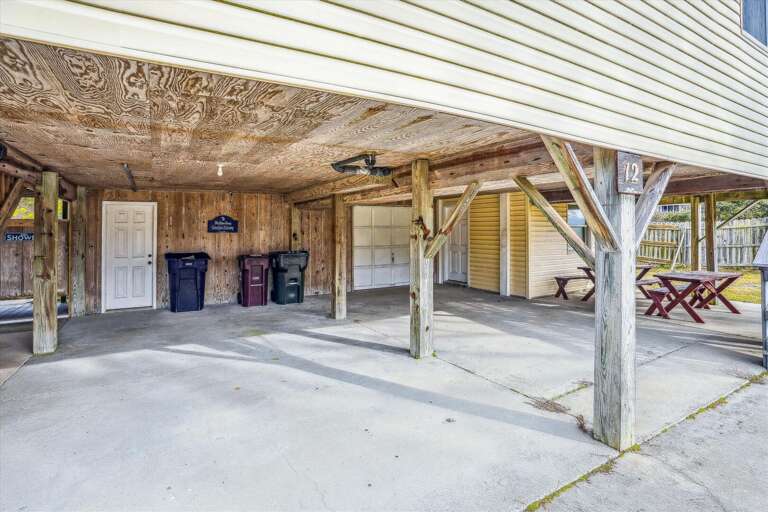 Parking and Outdoor Seating Area 2024