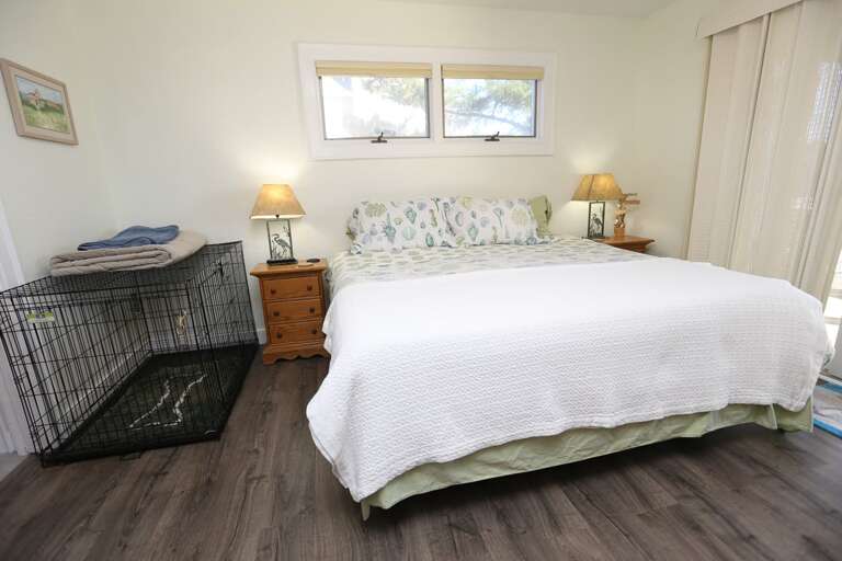 Bedroom 3 2023; Level 2 - King with private bath and sliding doors to deck