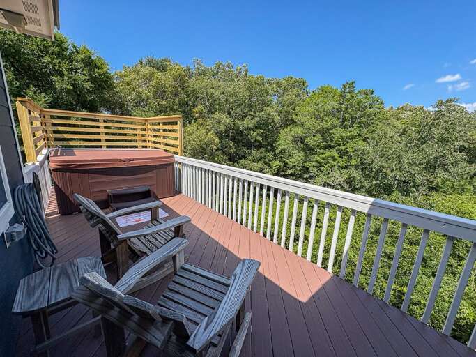 Private Hot Tub on Top Deck 2025