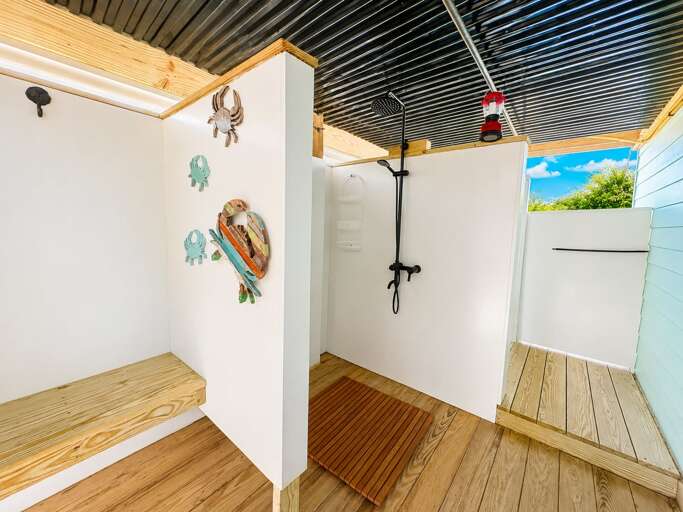 Outdoor Bathroom with toilet 2026