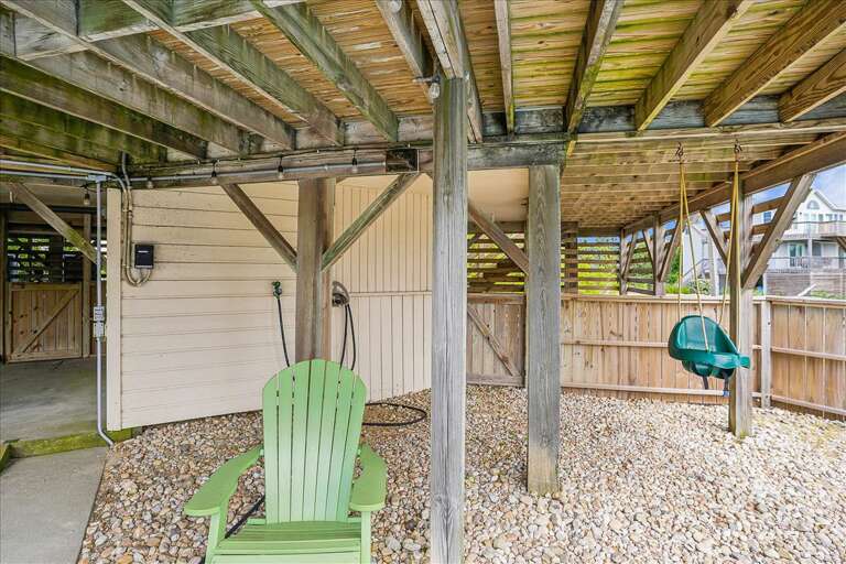 Pool Area Seating and Kids Swing 2024