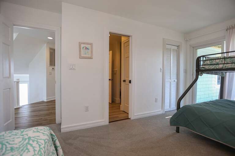 Bedroom 4 2024; 1 Pyramid Bunk & 1 Twin with Shared Bath - Level 2 Bedroom 4 2024; 1 Pyramid Bunk & 1 Twin with Shared Bath - Level 2