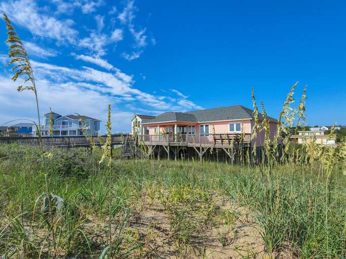 View of Home From Beach Access 2022