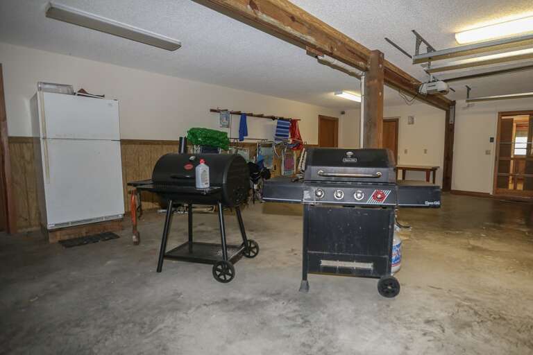 2nd Refrigerator & Grills in Garage 2022