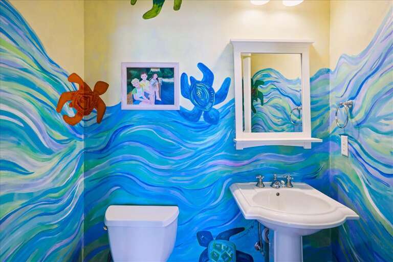 Bathroom 1 2024; 1/2 Bath off of Kitchen