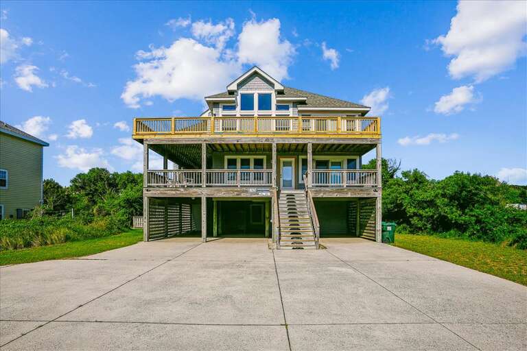 Semi-Oceanfront Outer Banks Vacation Rental 2024