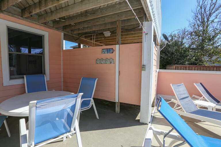 Outside Shower & Seating 2024 Outside Shower & Seating 2024