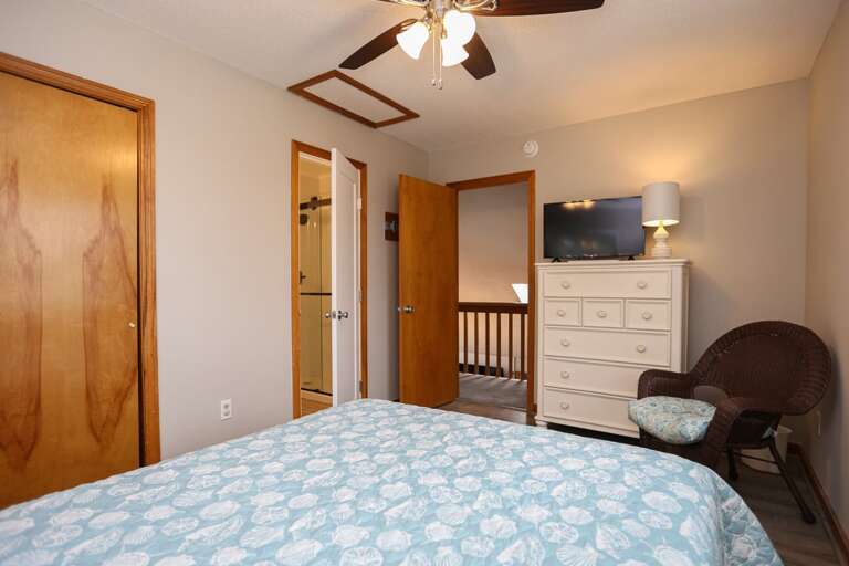 Bedroom 3 2024; Queen with shared Bathroom to Bedroom 4 - Level 3