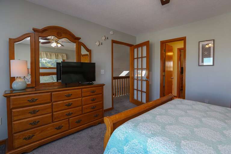 Bedroom 4 2022 - Queen with Private Deck - Level 3