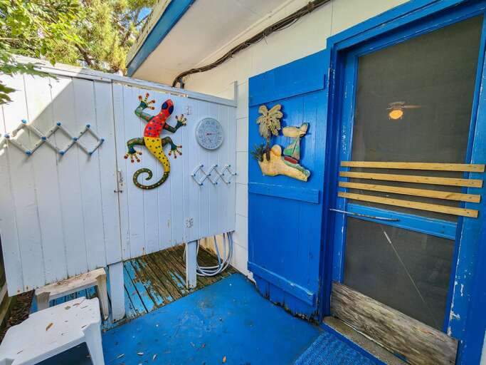 Outside Shower Entrance in Garage & Exterior 2023 Outside Shower Entrance in Garage & Exterior 2023