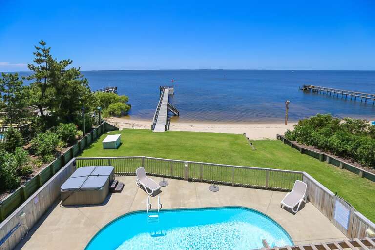 View from top floor deck 2019